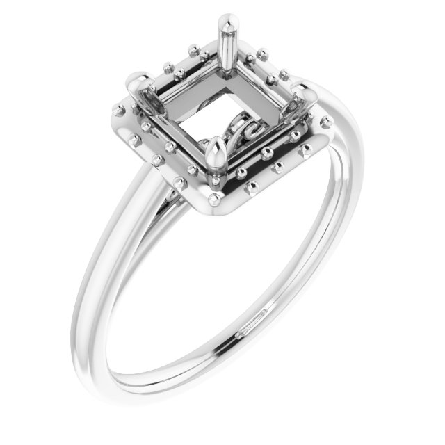 Halo-Style Engagement Ring