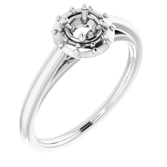 Halo-Style Engagement Ring