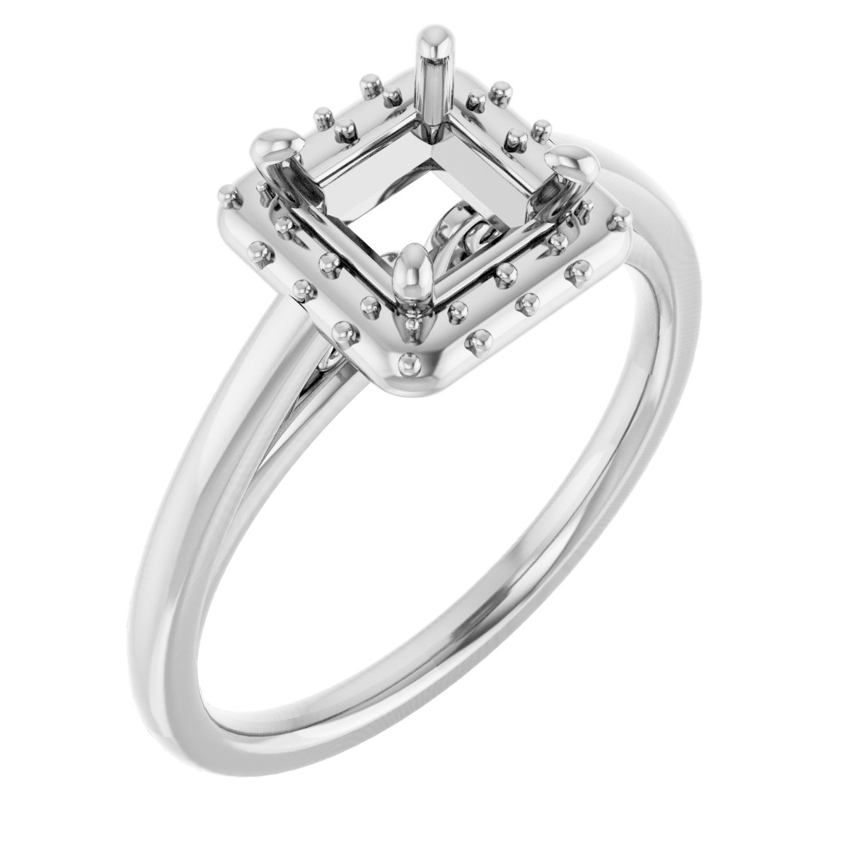 Halo-Style Engagement Ring