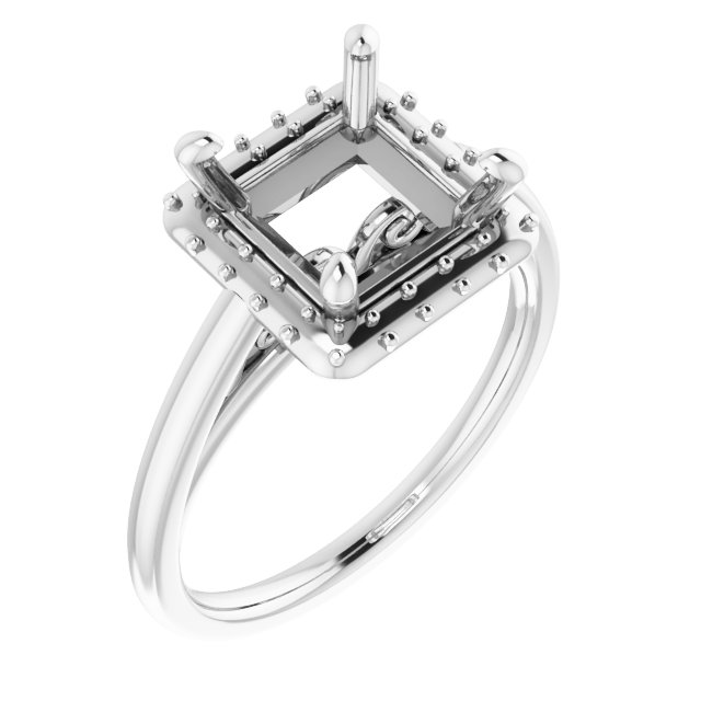 Halo-Style Engagement Ring