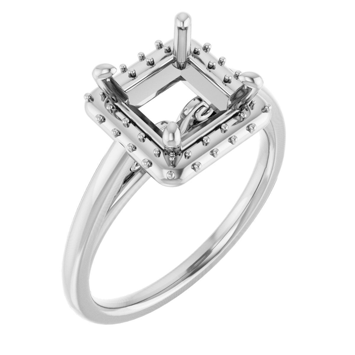 Halo-Style Engagement Ring