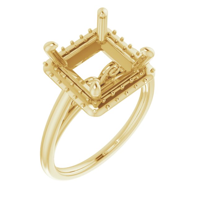 Halo-Style Engagement Ring