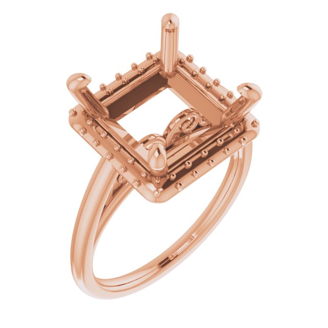 Halo-Style Engagement Ring