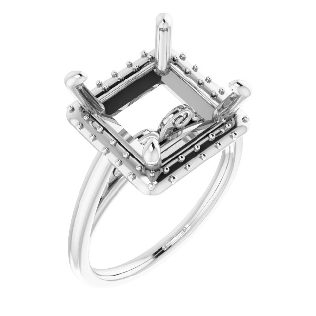 Halo-Style Engagement Ring