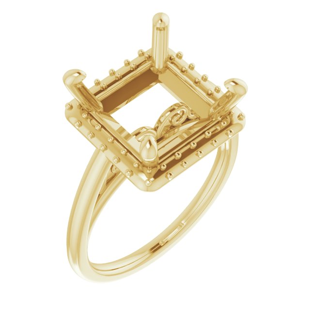 Halo-Style Engagement Ring