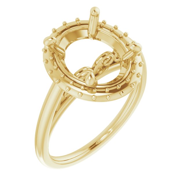 Halo-Style Engagement Ring