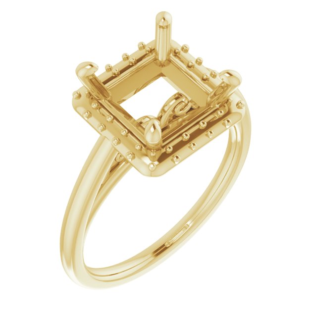 Halo-Style Engagement Ring