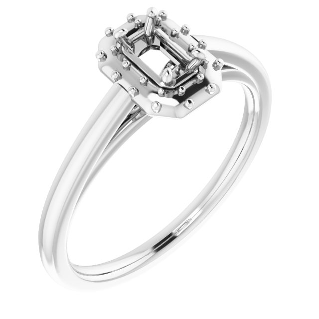 Halo-Style Engagement Ring