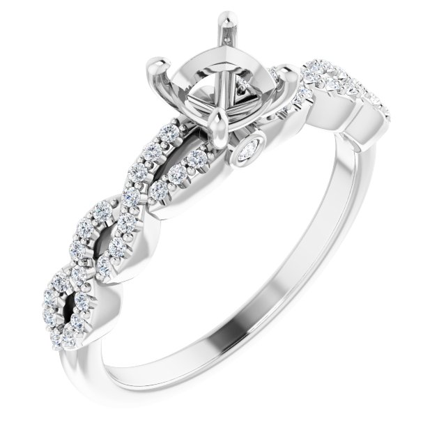 14k White Gold