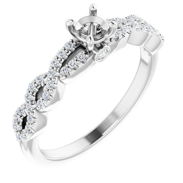 14k White Gold