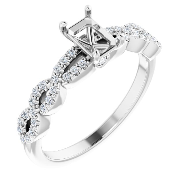 14k White Gold