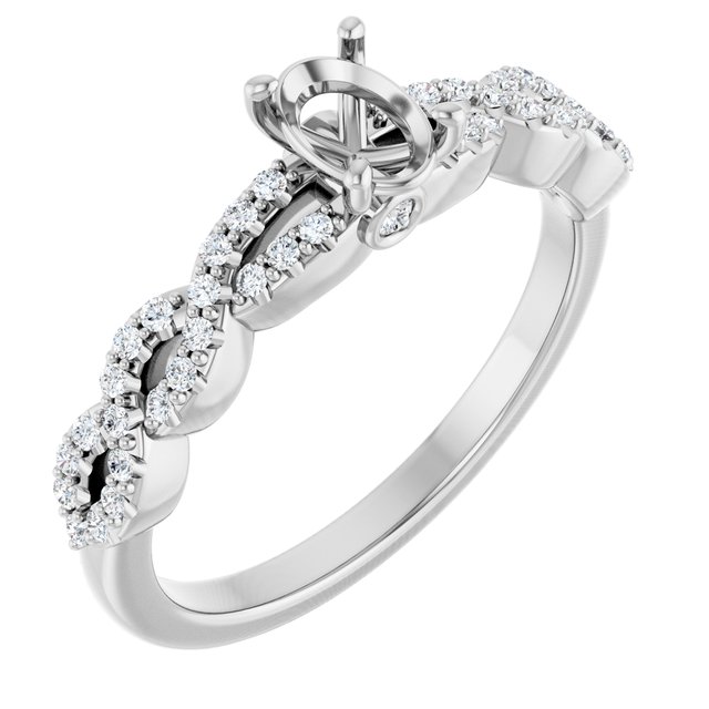 14k White Gold