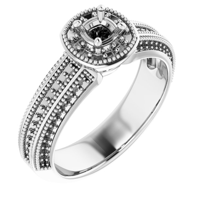 Round Brilliant diamond set in a ring