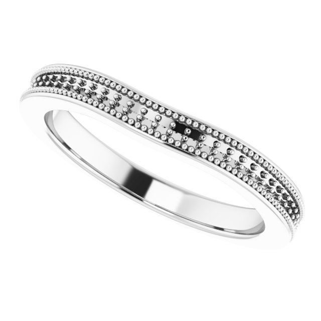 Band Mounting for 5 mm Cushion Ring view 5