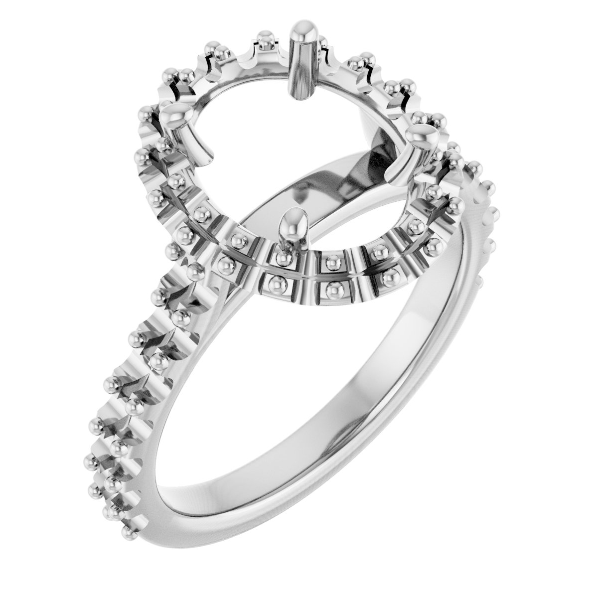 Halo-Style Engagement Ring