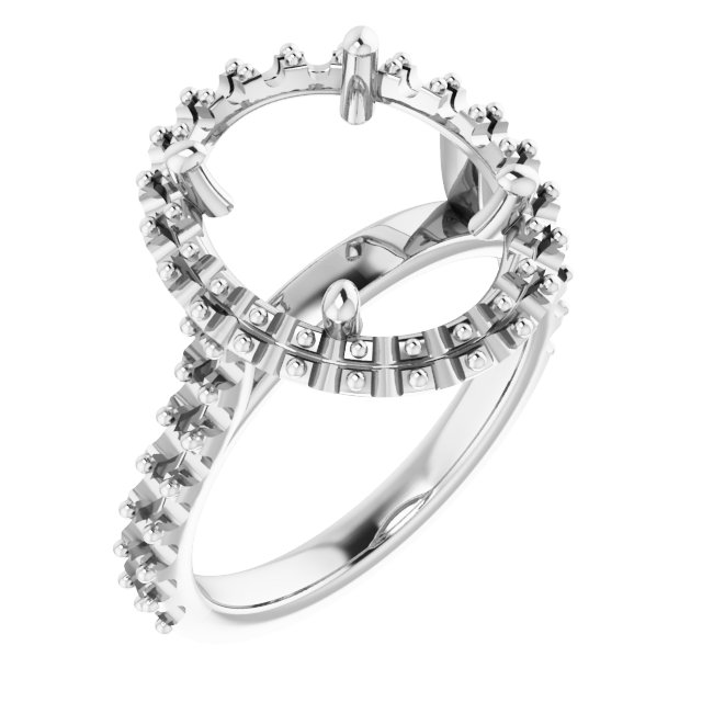 Halo-Style Engagement Ring