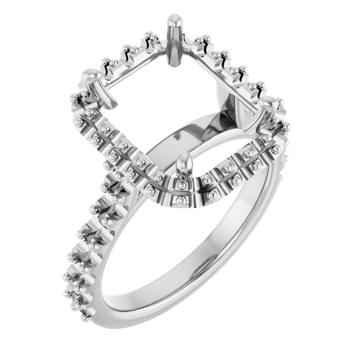 Halo-Style Engagement Ring