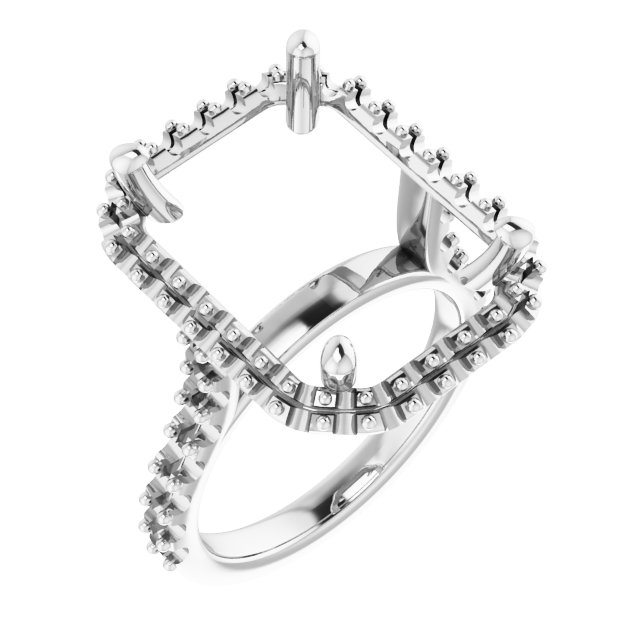 Halo-Style Engagement Ring