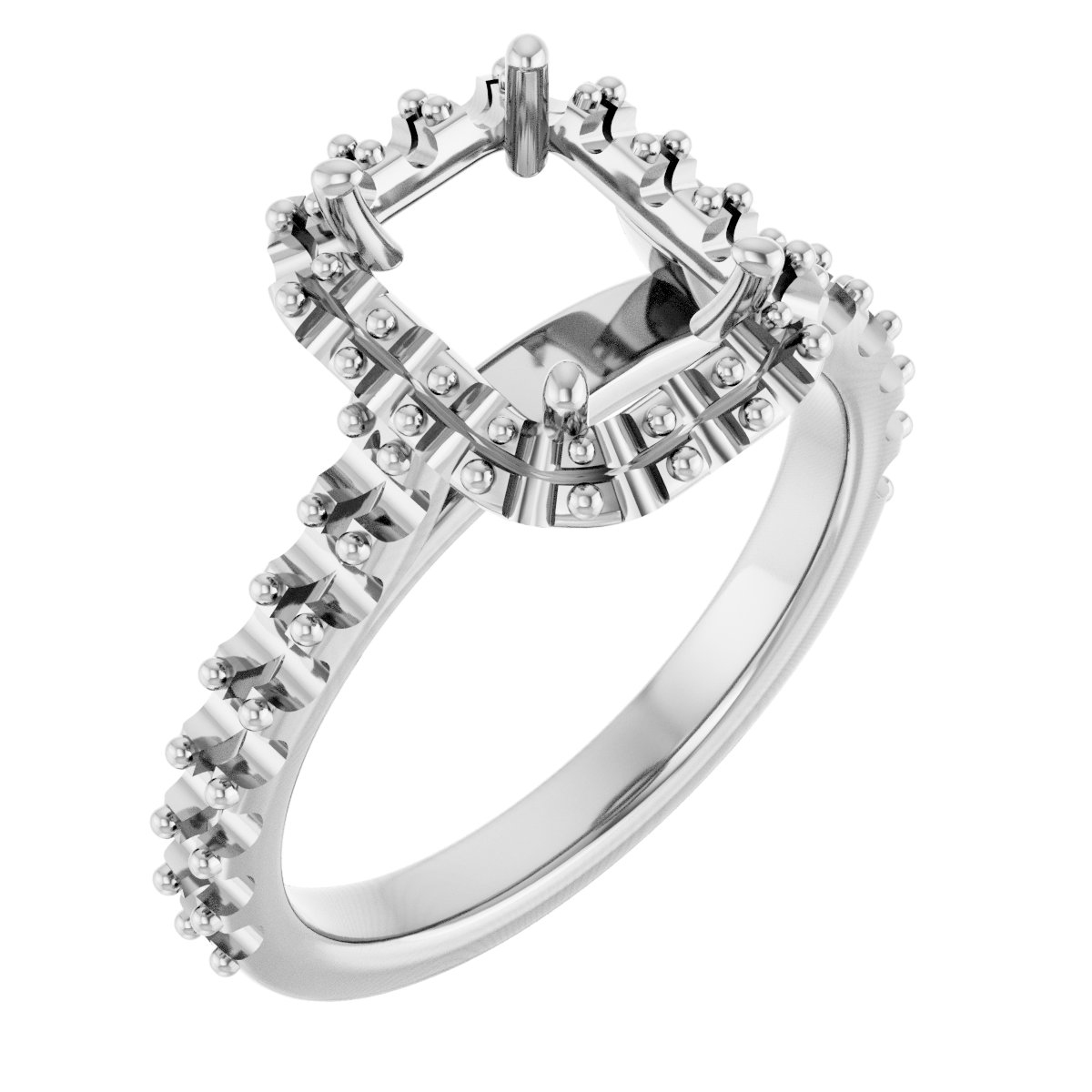 Halo-Style Engagement Ring