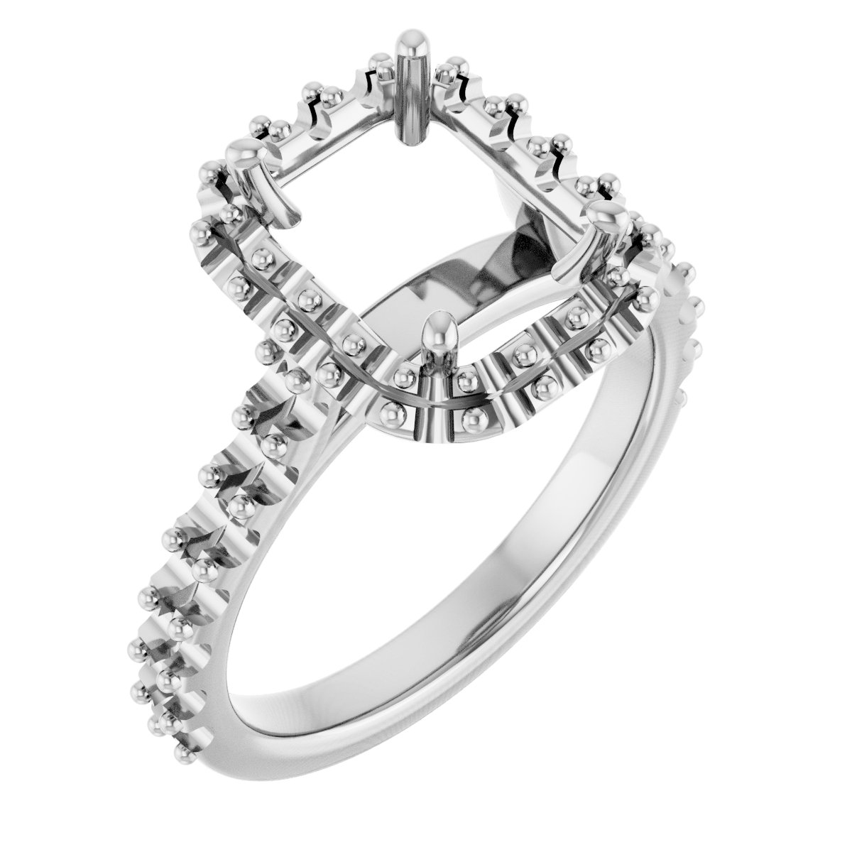 Halo-Style Engagement Ring