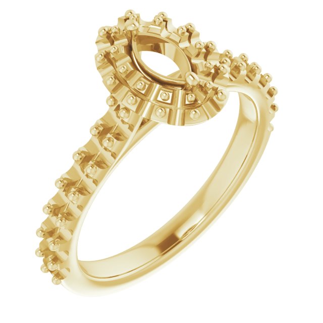 Halo-Style Engagement Ring