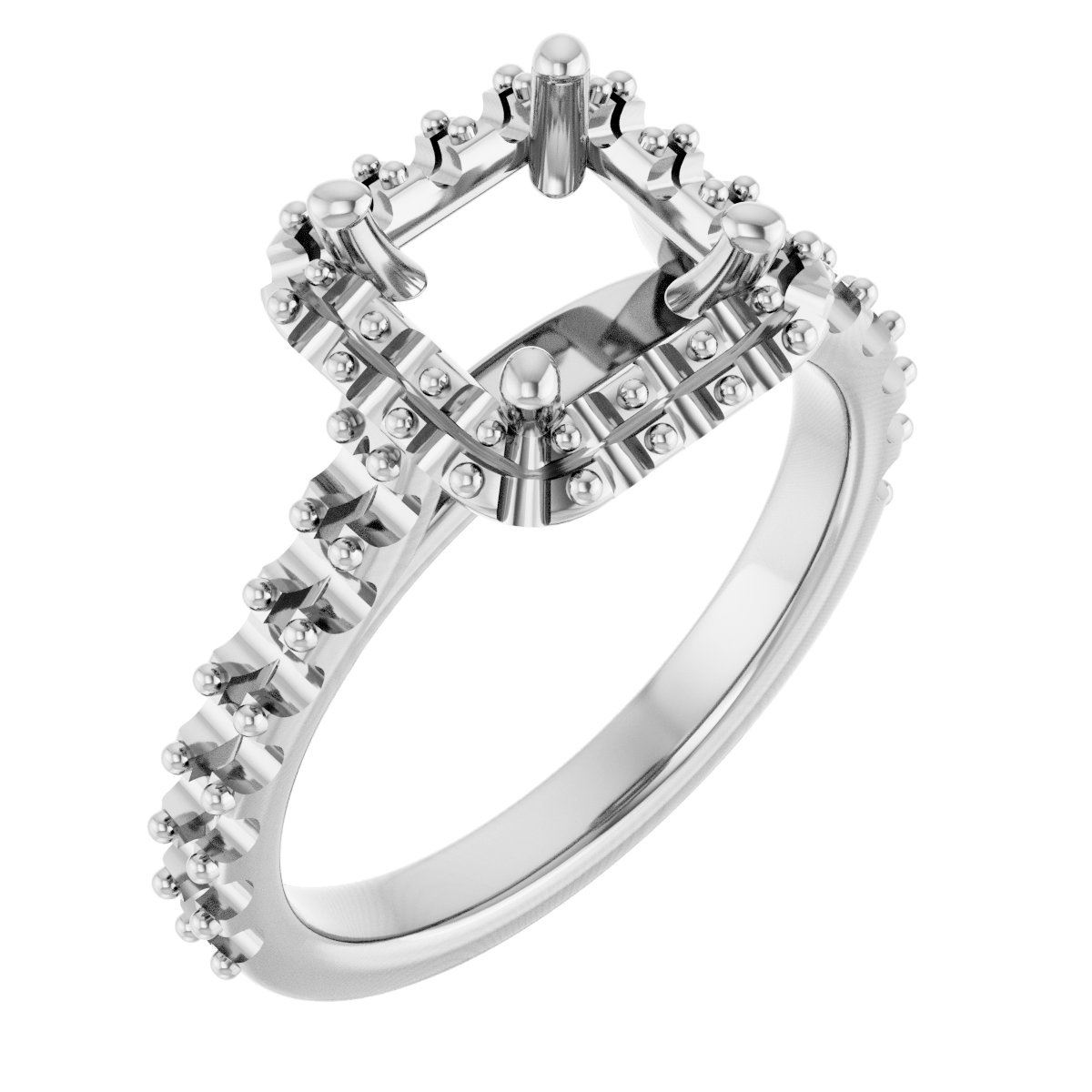 Halo-Style Engagement Ring