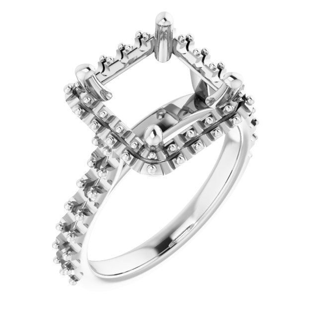 Halo-Style Engagement Ring