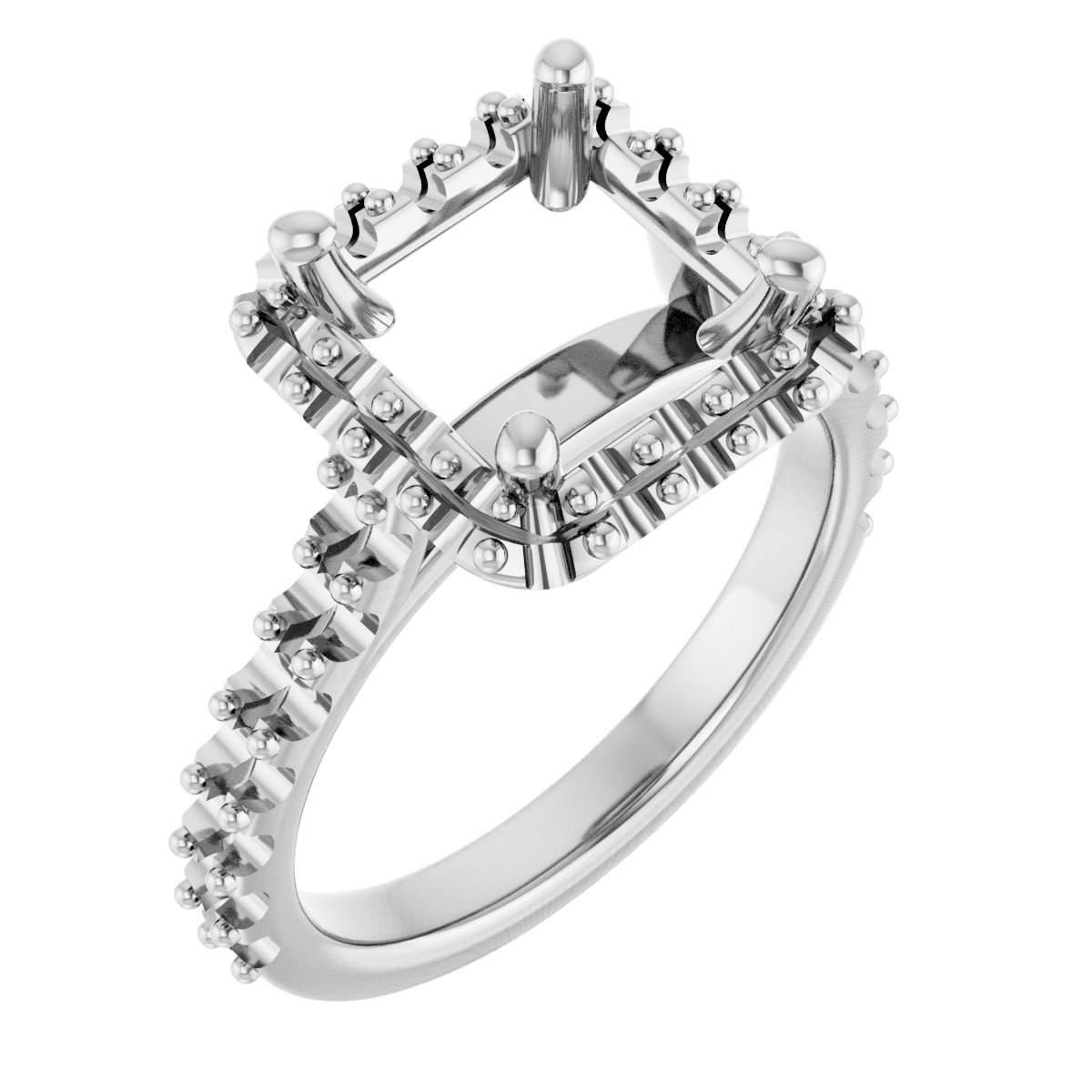 Halo-Style Engagement Ring