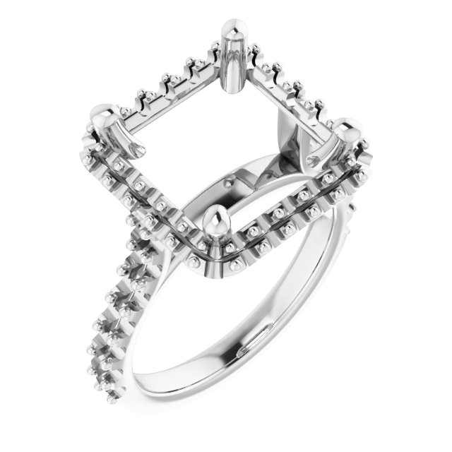 Halo-Style Engagement Ring