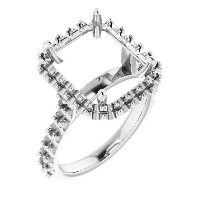 Halo-Style Engagement Ring
