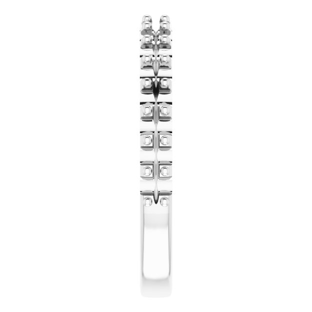 Band Mounting for 12x6 mm Marquise Ring view 4