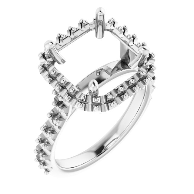 Halo-Style Engagement Ring