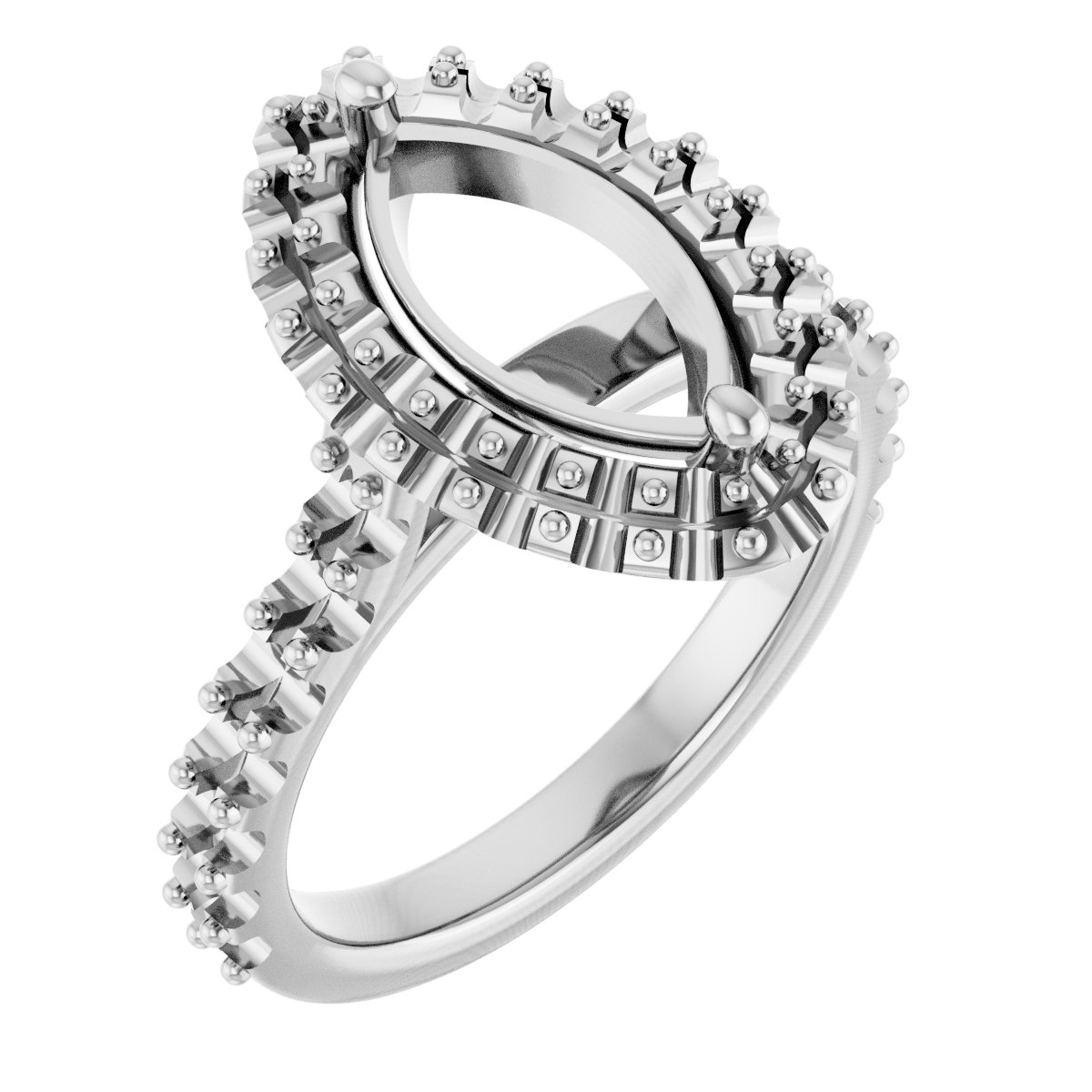 Halo-Style Engagement Ring