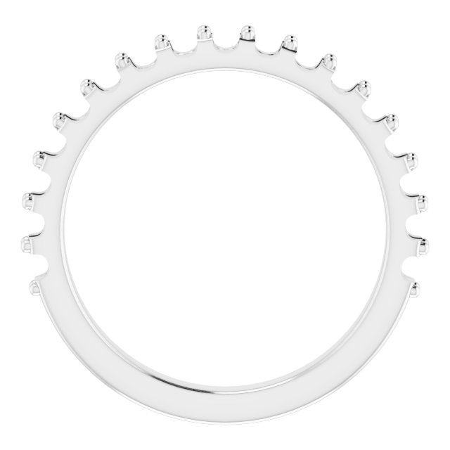 Band Mounting for 12x6 mm Marquise Ring view 2