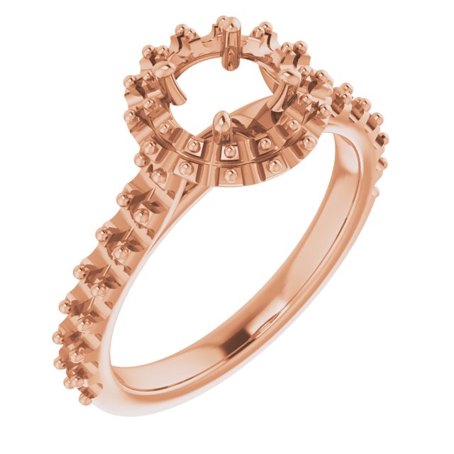 Halo-Style Engagement Ring