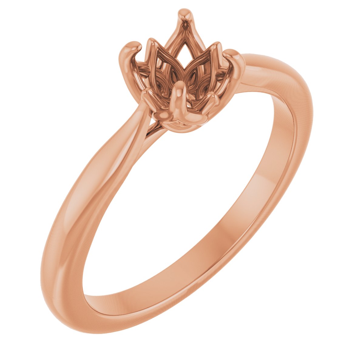 Solitaire Engagement Ring or Band