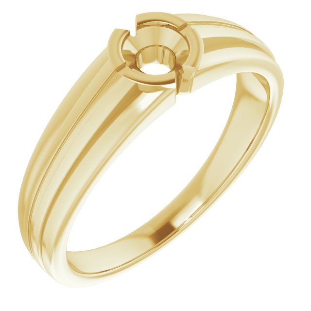 Bezel-Set Ring