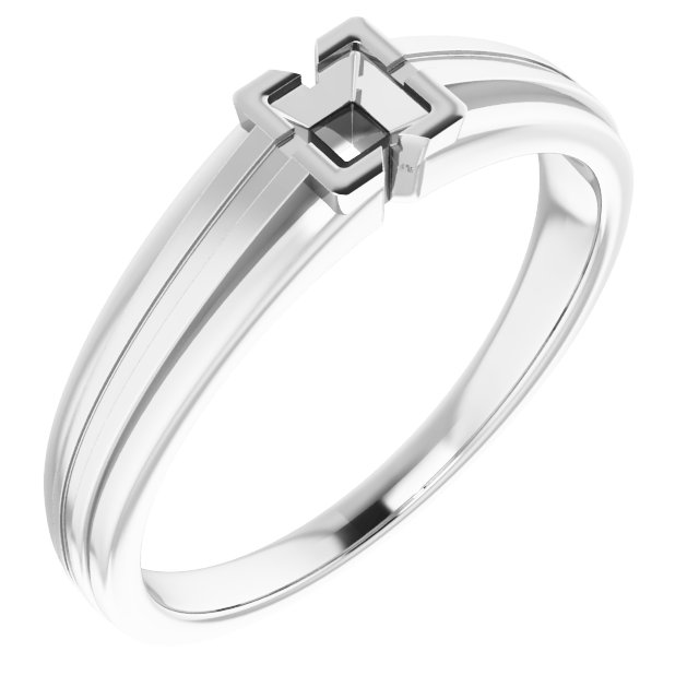 Bezel-Set Ring