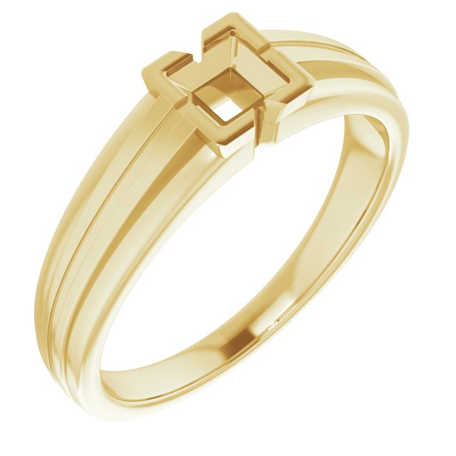 Bezel-Set Ring