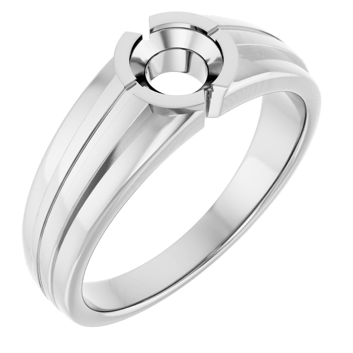 Bezel-Set Ring