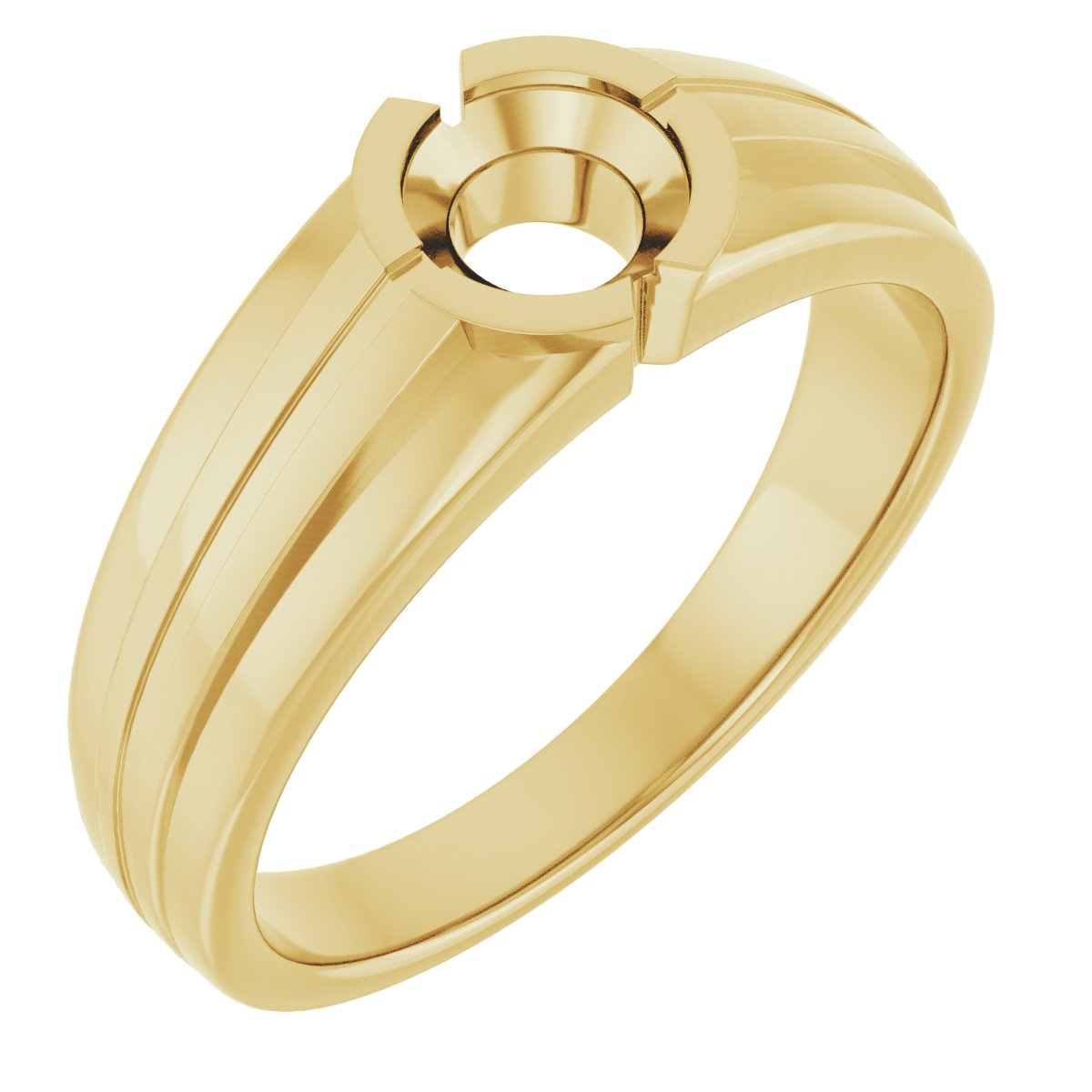 Bezel-Set Ring