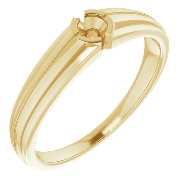 Bezel-Set Ring