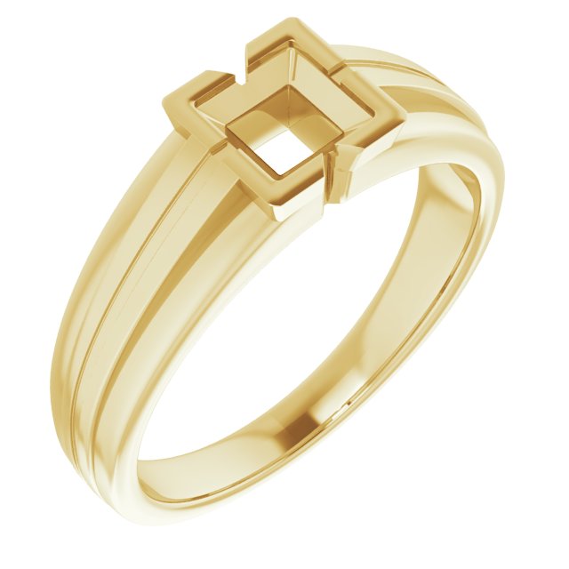 Bezel-Set Ring
