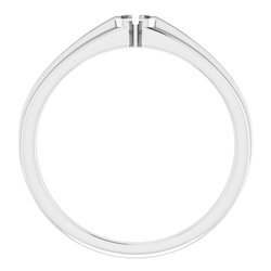 Bezel-Set Ring   