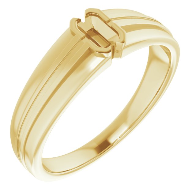 Bezel-Set Ring