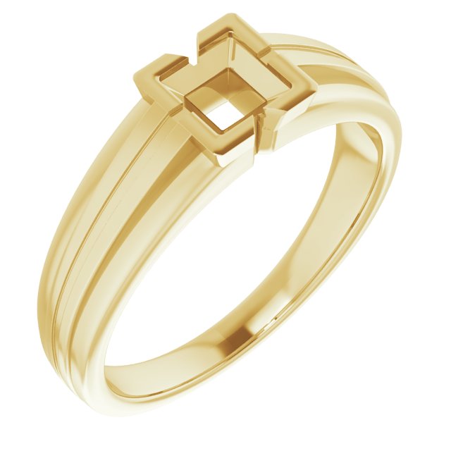 Bezel-Set Ring