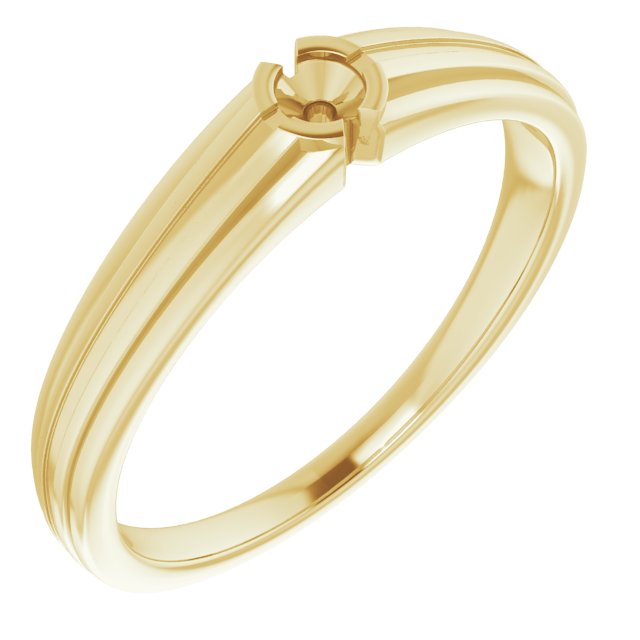 Bezel-Set Ring