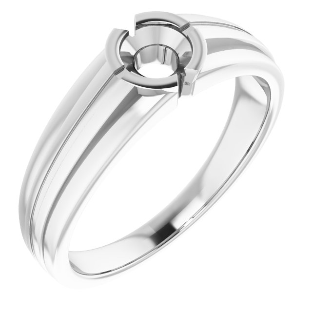 Bezel-Set Ring