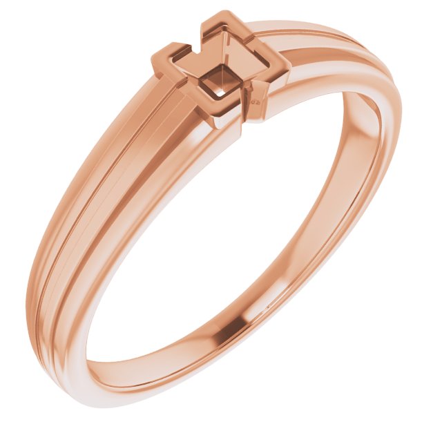 Bezel-Set Ring