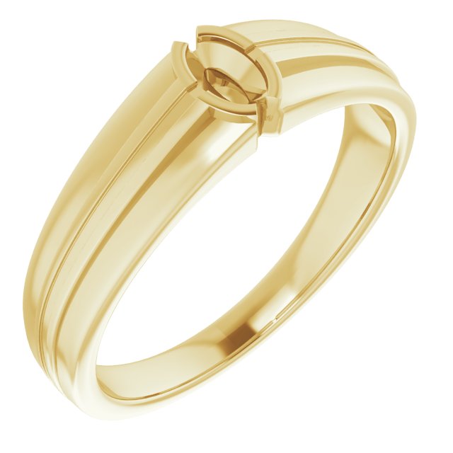 Bezel-Set Ring